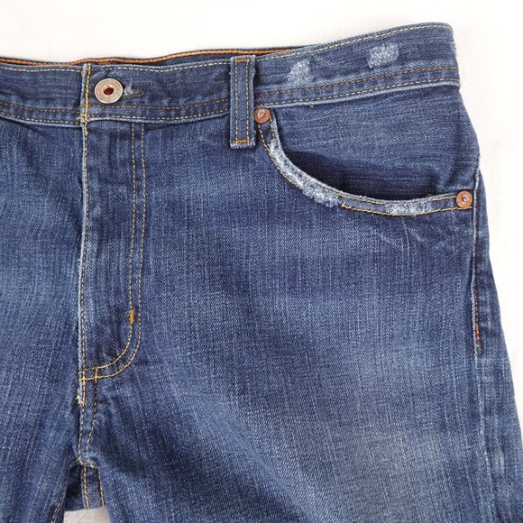 Polo Ralph Lauren Stretch Kelly Jeans Low Rise Bootcut Flare Women's 12 (34x30) - Picture 5 of 11